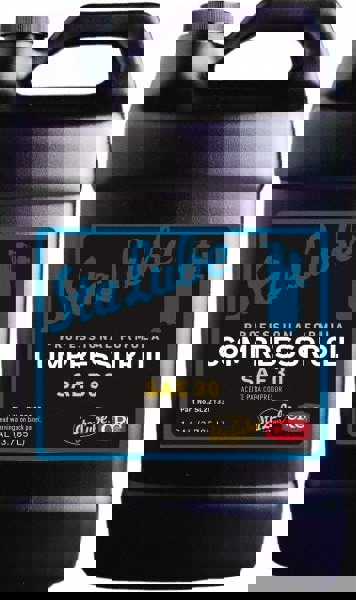 1 Gal Bottle, ISO 100, SAE 30W, Air Compressor Oil